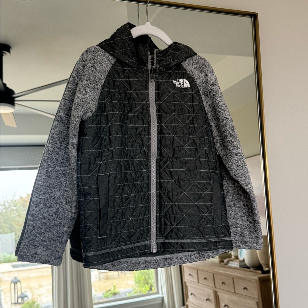 The North Face Quilted Gray Jacket